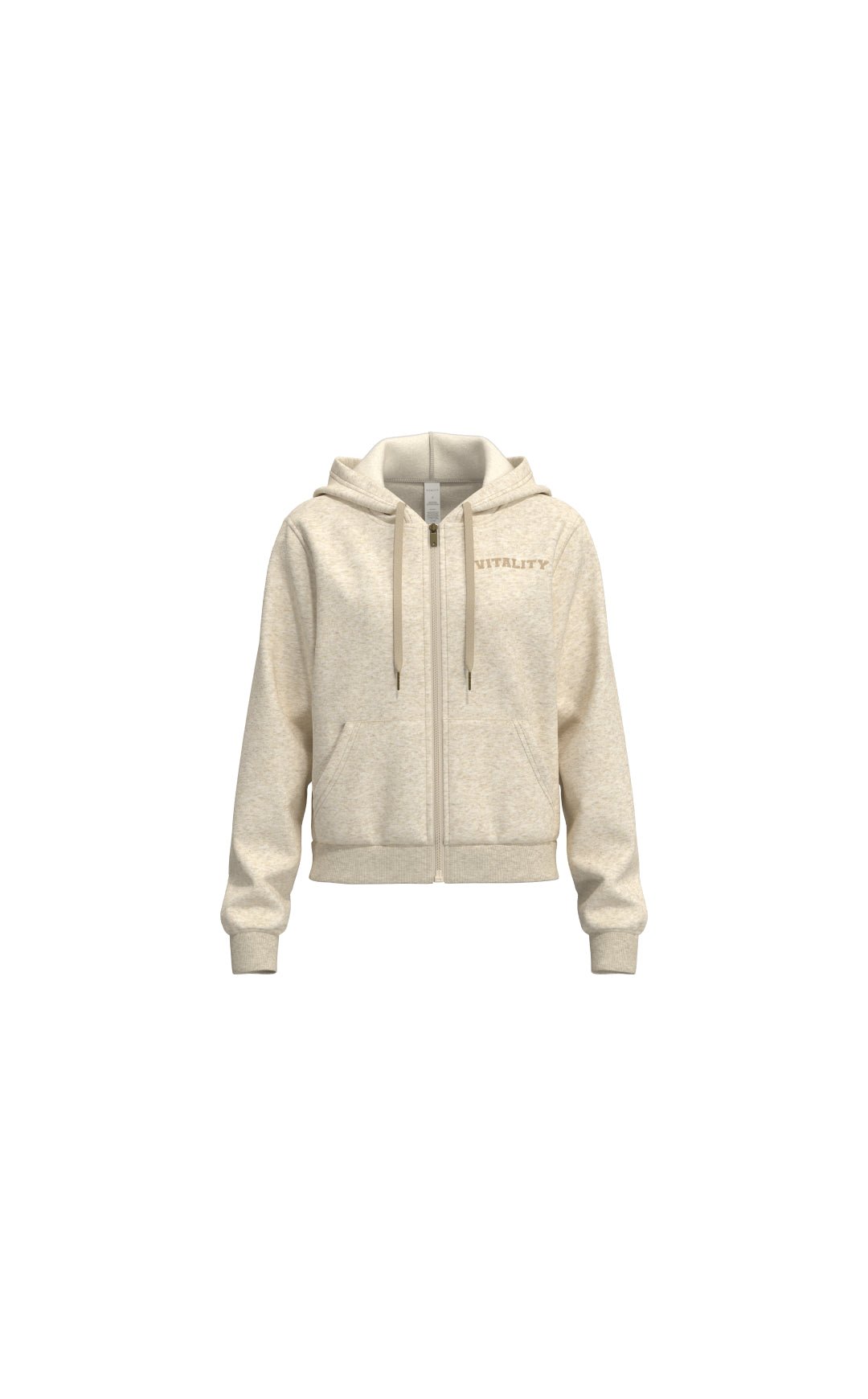 Vitality Cozy® Women's Zip - Oat Marl - Varsity