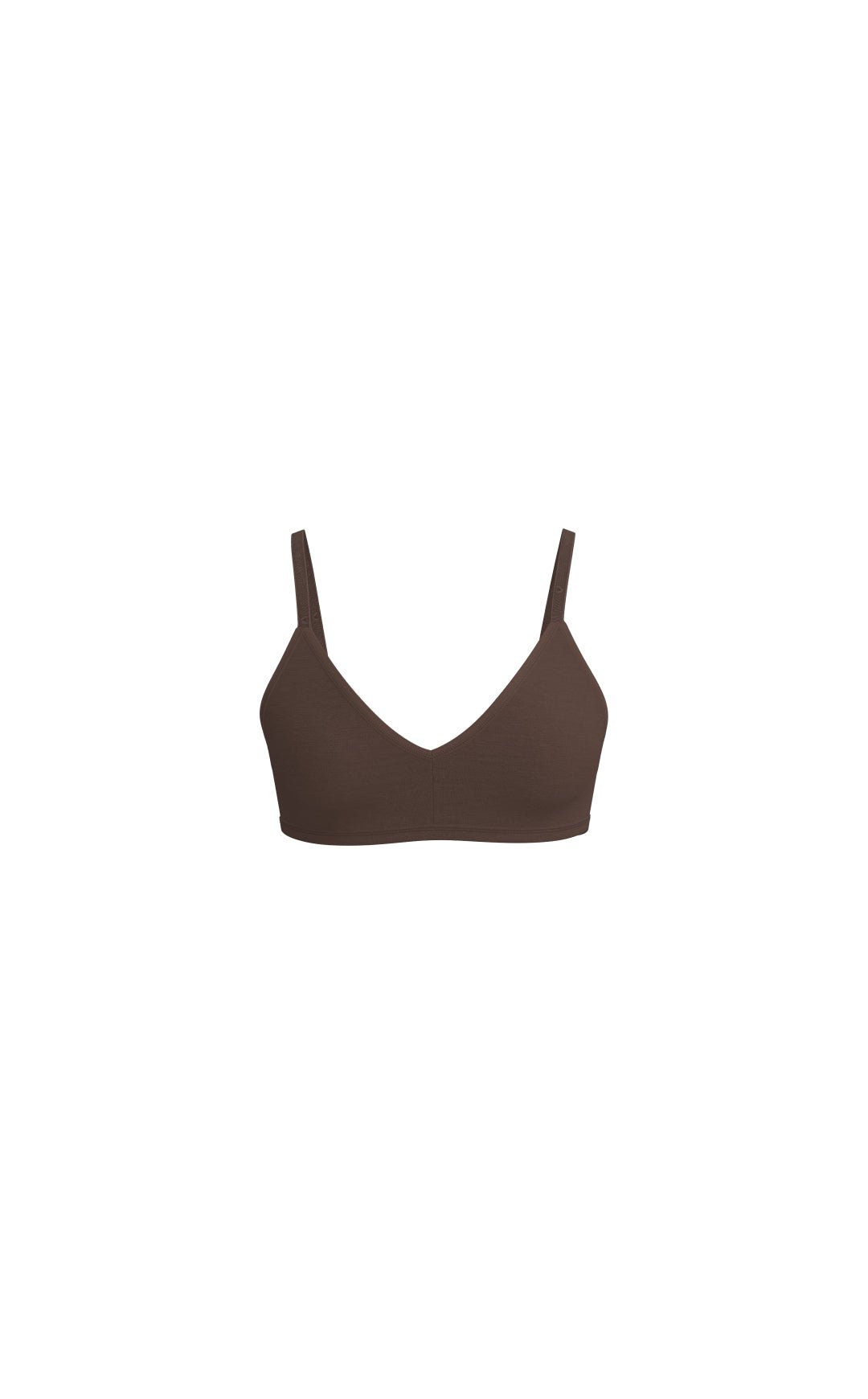 Vitality Float V Bralette - Cocoa