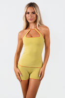 Cloud II™ Outline Keyhole Tank - Avocado Washed