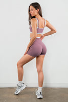 Cloud II™ Contrast Volley Short - Earthy Plum