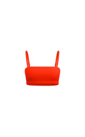 Vitality Pulse® Bandeau Bra - Neon Coral