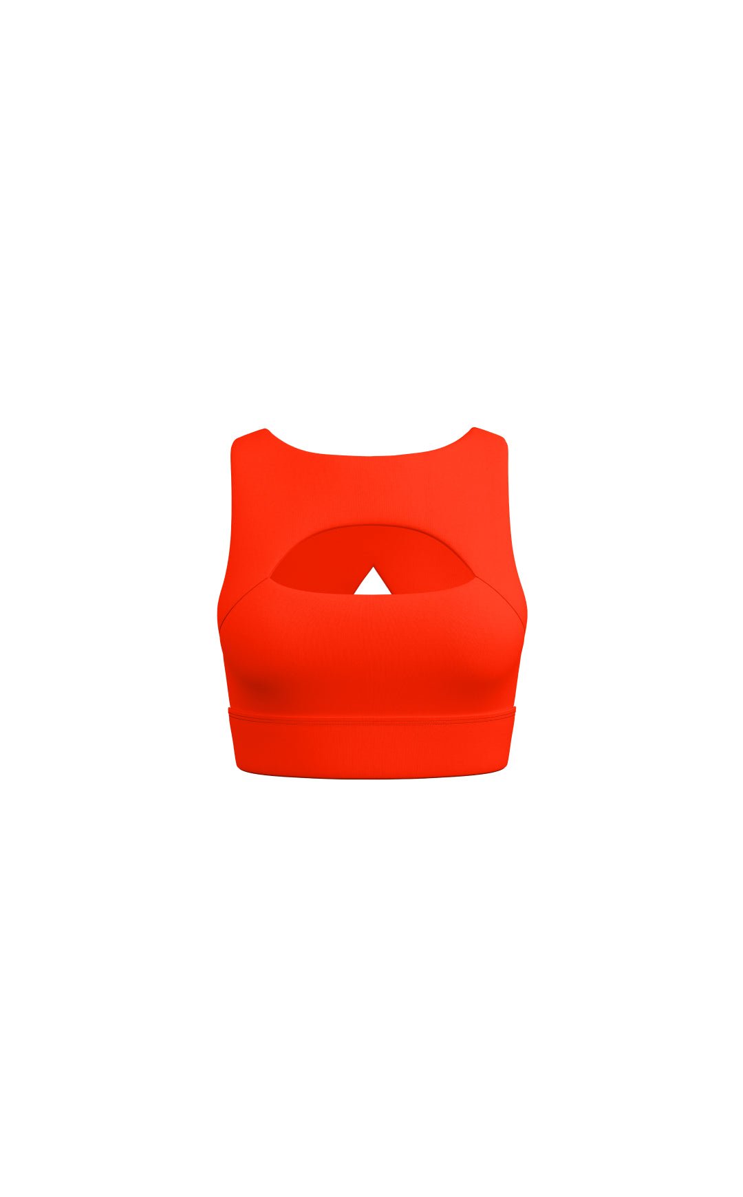 Vitality Pulse® Keyhole Longline - Neon Coral