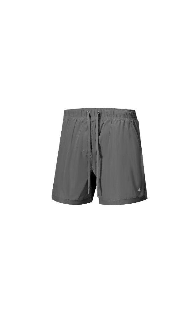 Men's Big Lined Run Shorts 9 - All In Motion™ Gray 2XL