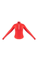 Cloud II™ Half Zip Top - Hot Pepper Contrast