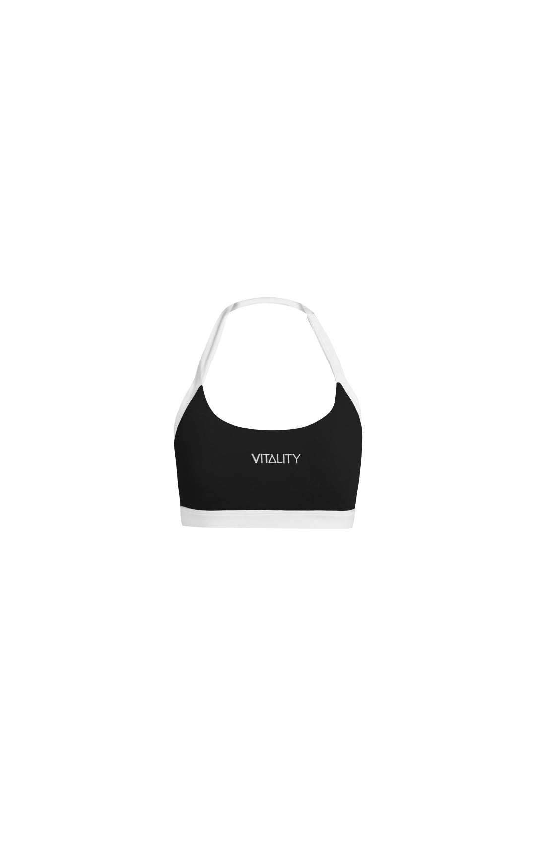 Cloud II™ Mini Halter Bra - Midnight Contrast