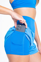 Vitality Breeze® Train Short - Neon Blue