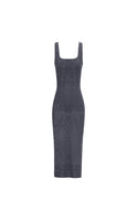 Cloud II™ Rib Basic Midi Dress - Oxford Washed