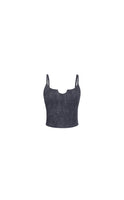 Cloud II™ Rib Notch Tank - Oxford Washed