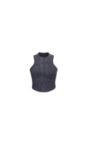Cloud II™ Rib High Neck Tank - Oxford Washed