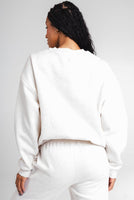 Vitality Cozy® Uni Crew - Oat Marl - Varsity