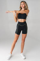 Vitality Activate® Zip Bra - Midnight Lime Contrast