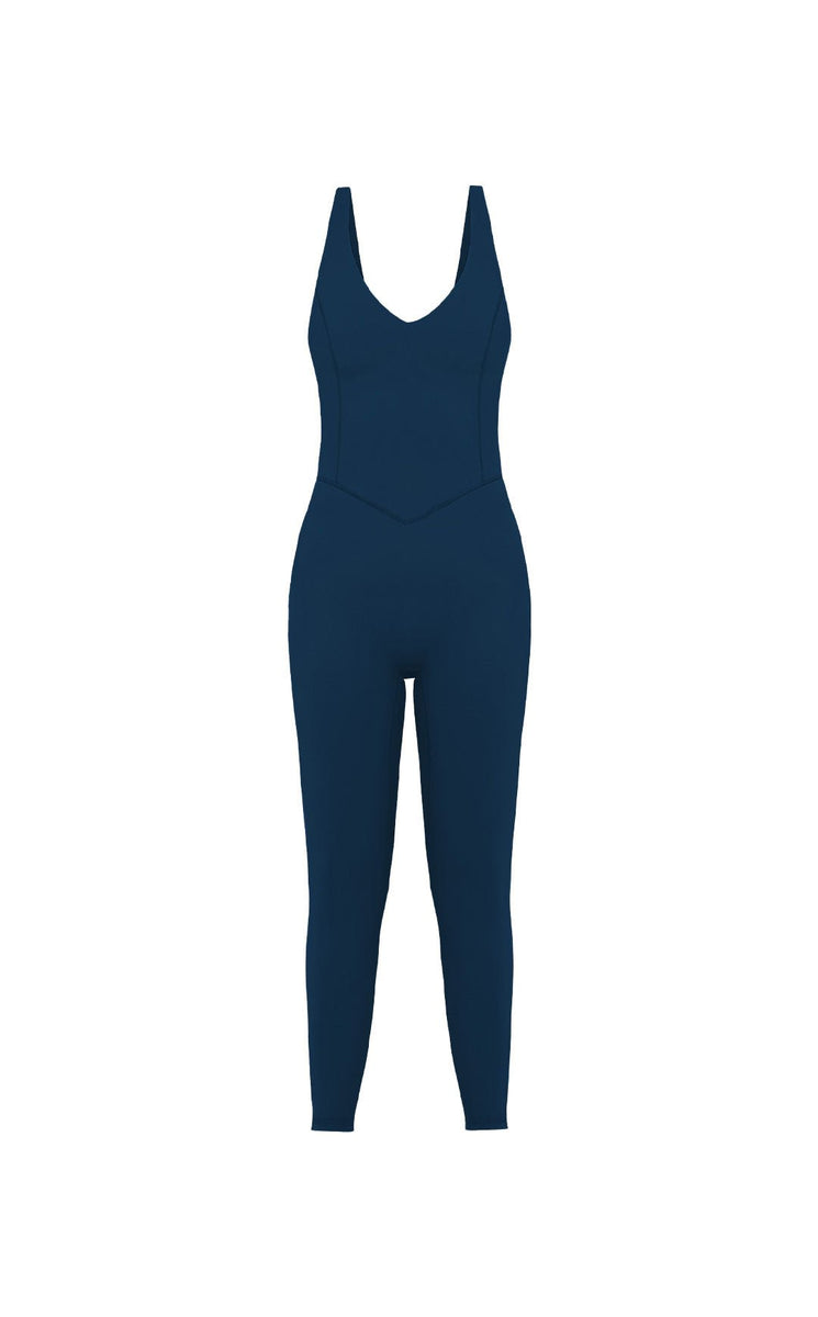 NIKE Size XS Yoga Luxe Dri-FIT Women's 7/8 Jumpsuit One Piece