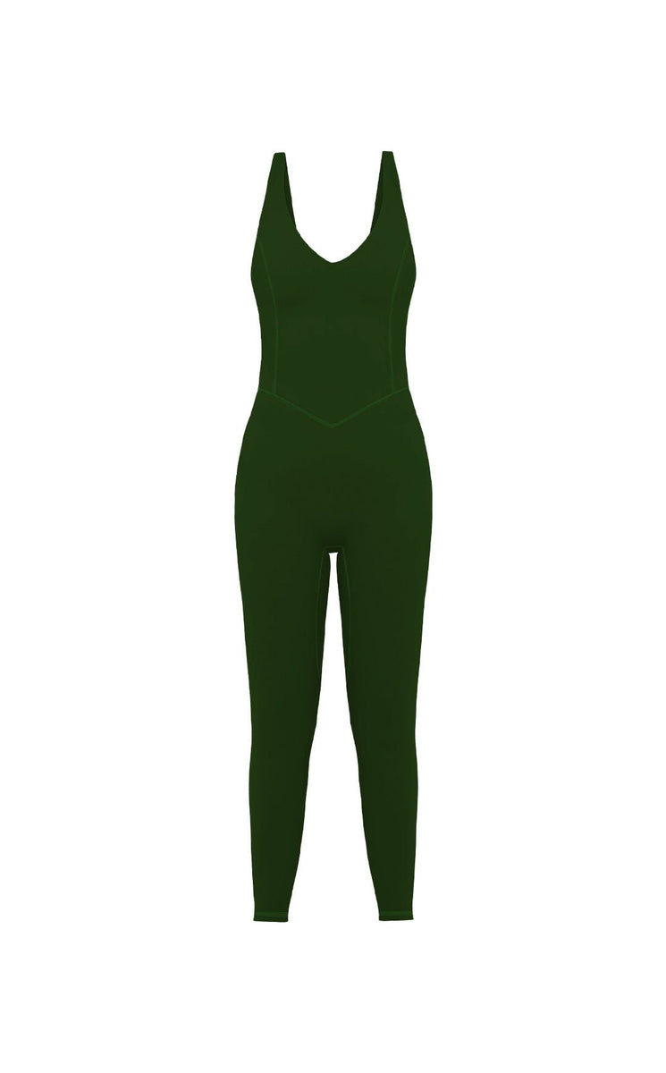 Cloud II™ Jumpsuit - Women's Dark Brown Sporty Jumpsuit – Vitality