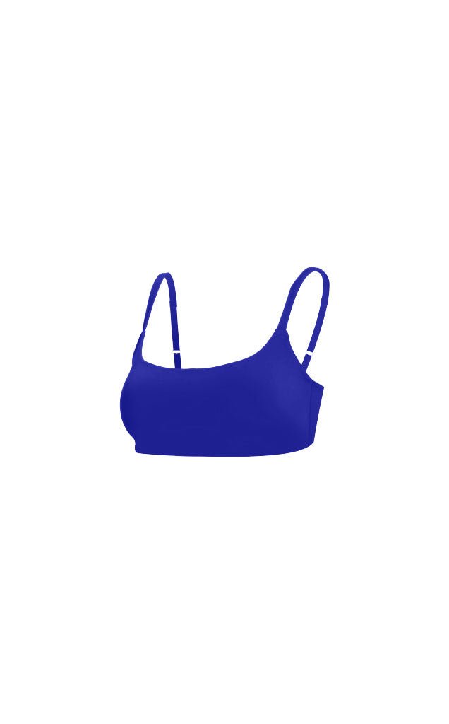 Cloud II Scoop Bra - Women's Blue Scoop Bra – Vitality Athletic Apparel