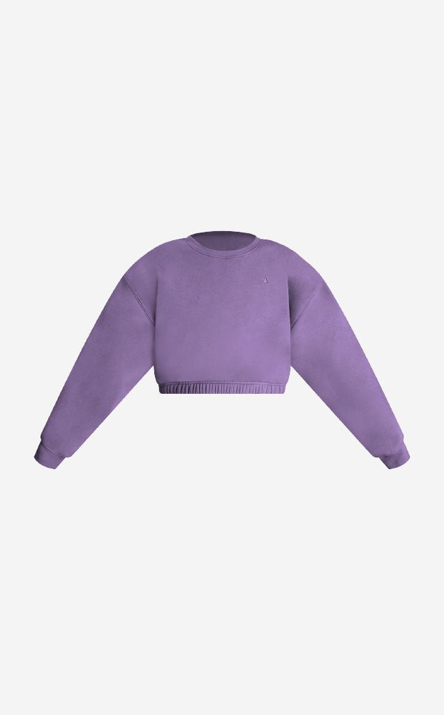 Vitality Cozy® Crop Crew - Violet