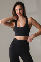 Vitality Pulse® Racer Bra - Midnight Washed