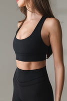 Vitality Pulse® Racer Bra - Midnight Washed