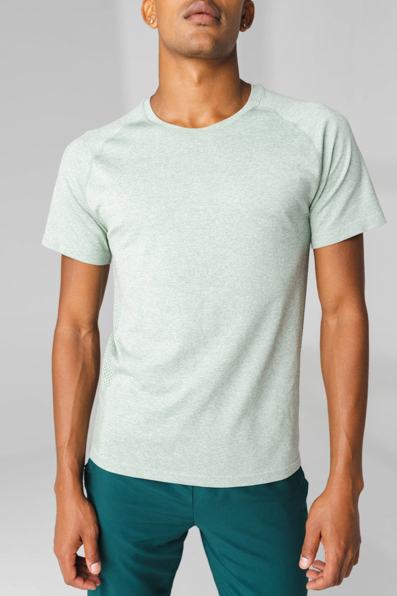 Vitality Kinetic Tee - Eucalyptus Marl