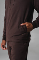 Vitality Studio® Uni Hoodie - Espresso Marl