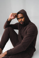 Vitality Studio® Uni Hoodie - Espresso Marl