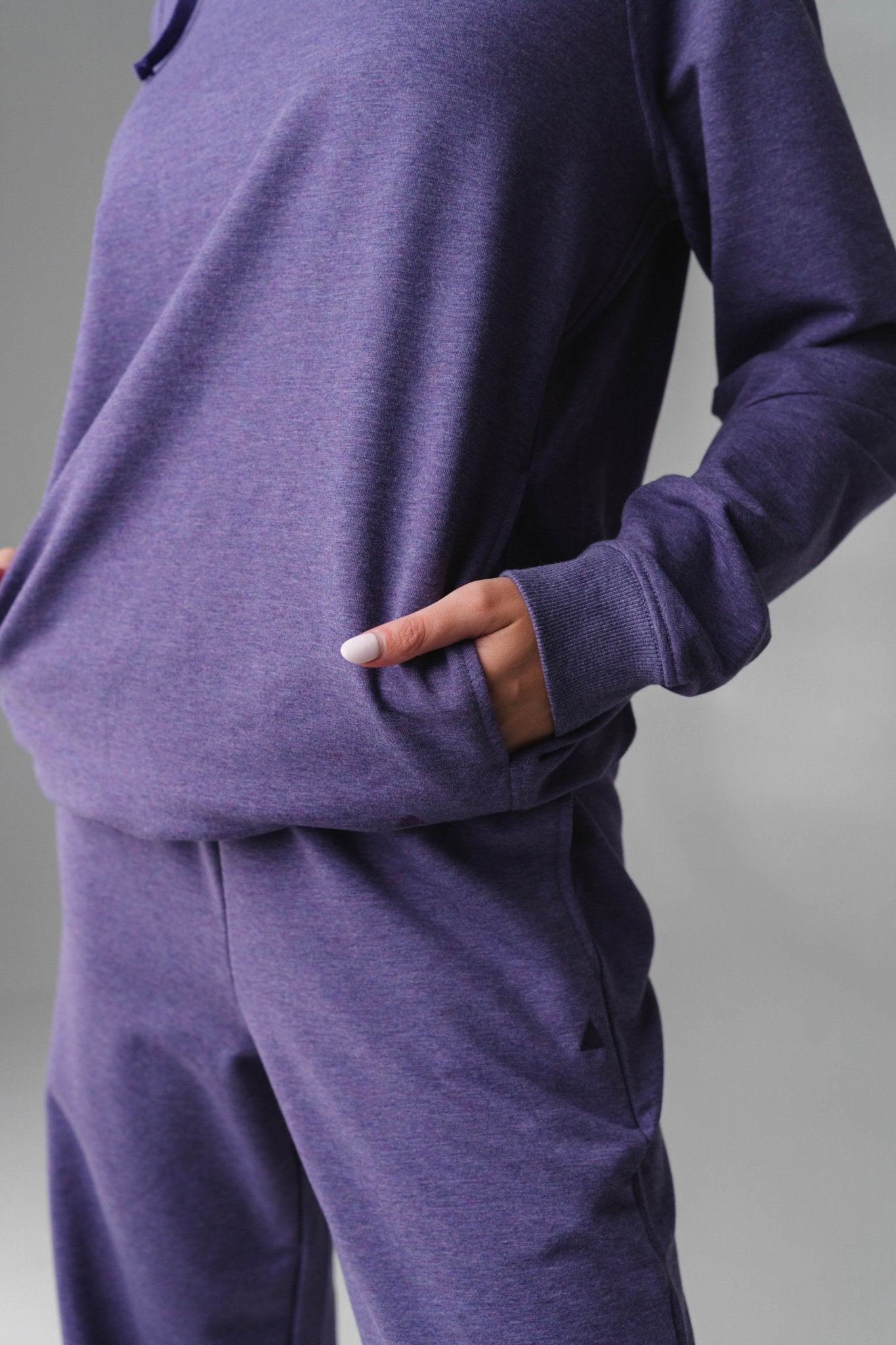 Vitality Studio® Uni Hoodie - Violet Marl