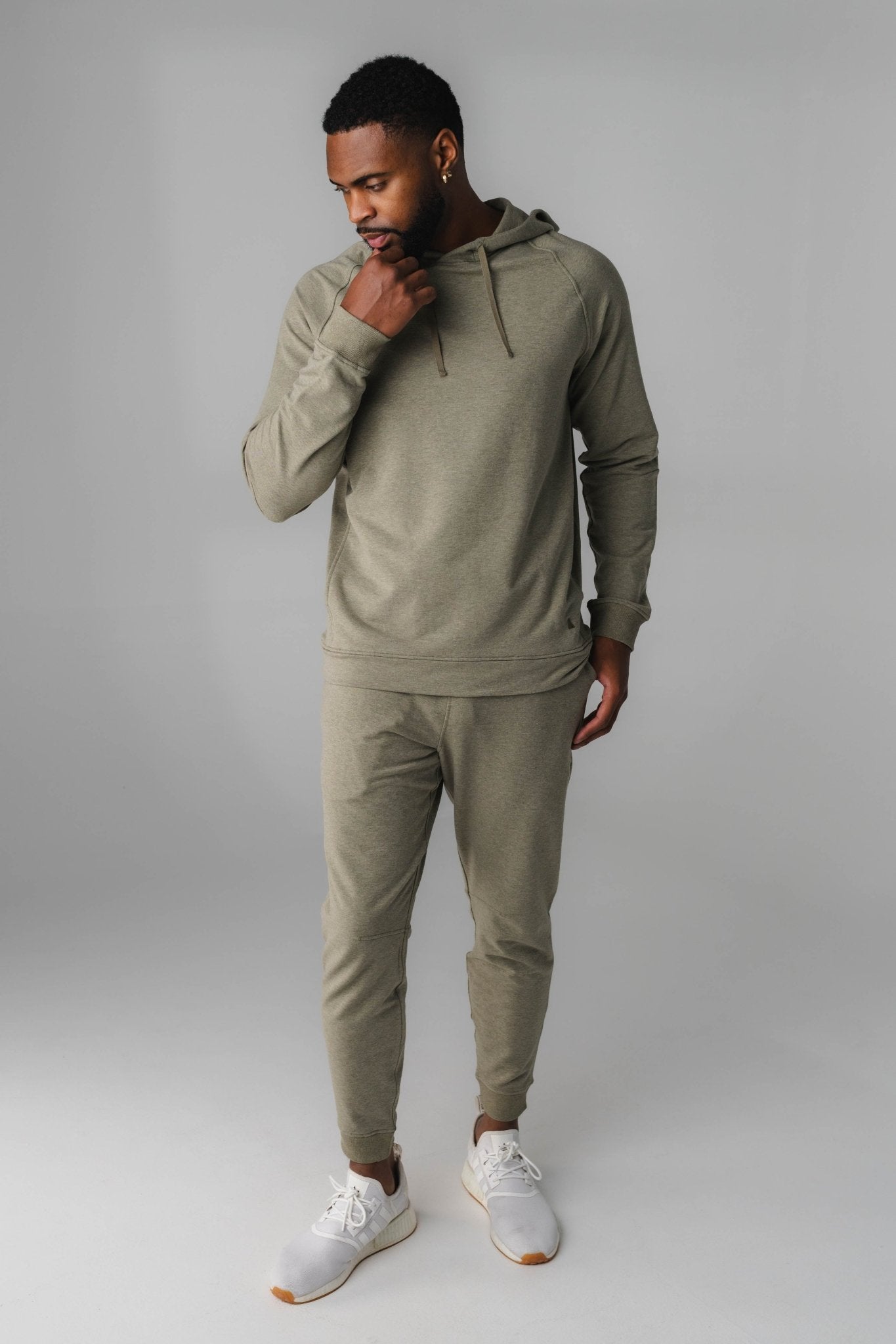 Vitality Studio® Uni Hoodie - Matcha Marl