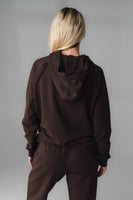 Vitality Studio® Uni Hoodie - Espresso Marl