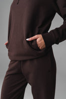 Vitality Studio® Uni Hoodie - Espresso Marl