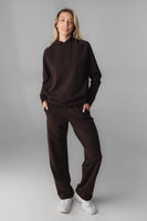 Vitality Studio® Uni Hoodie - Espresso Marl