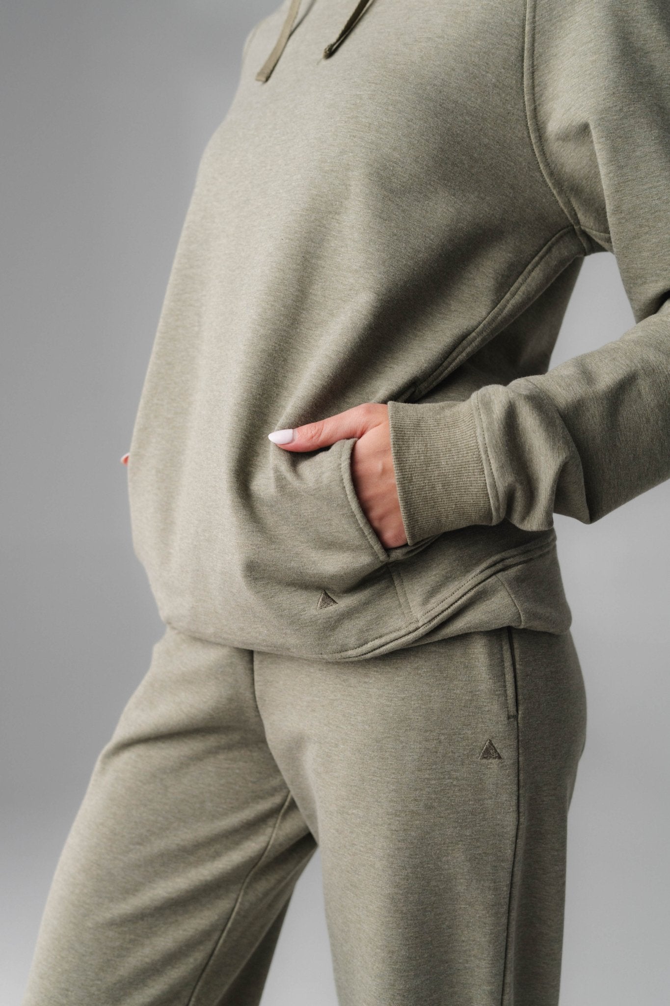 Vitality Studio® Uni Hoodie - Matcha Marl