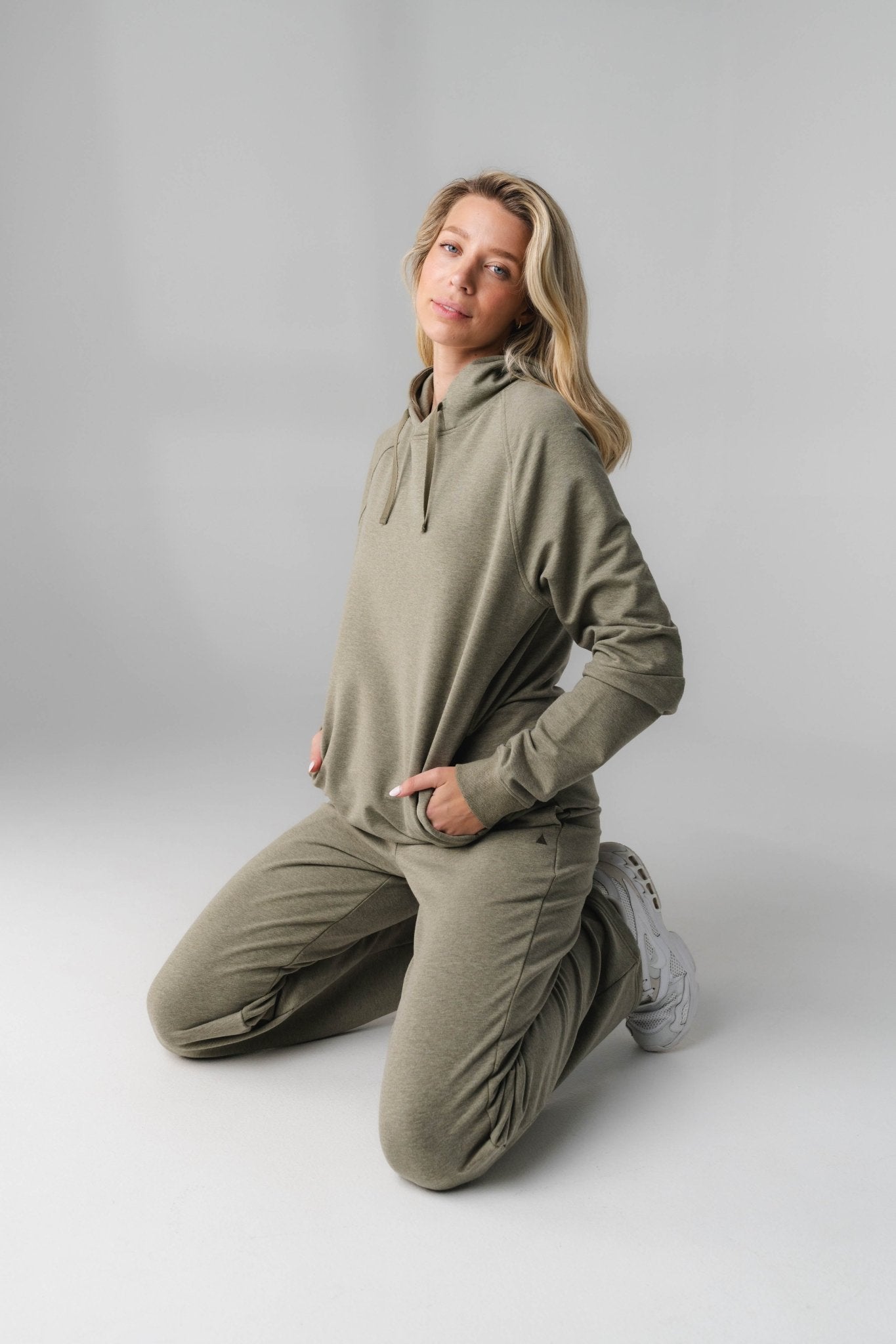 Vitality Studio® Uni Hoodie - Matcha Marl