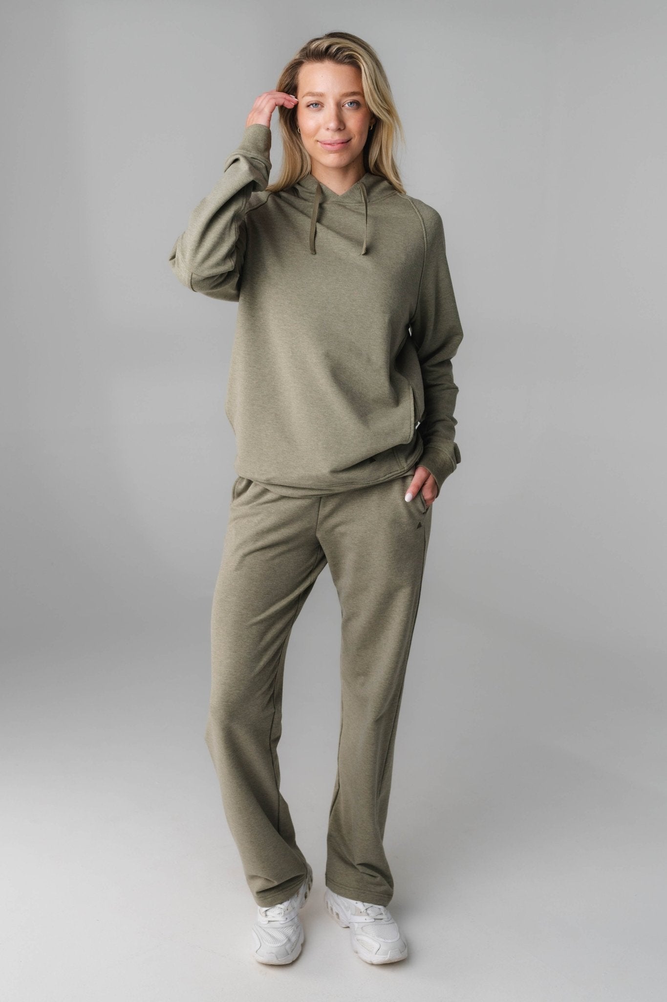 Vitality Studio® Uni Hoodie - Matcha Marl