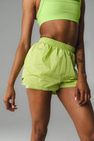 Vitality Surface Run Short - Lime