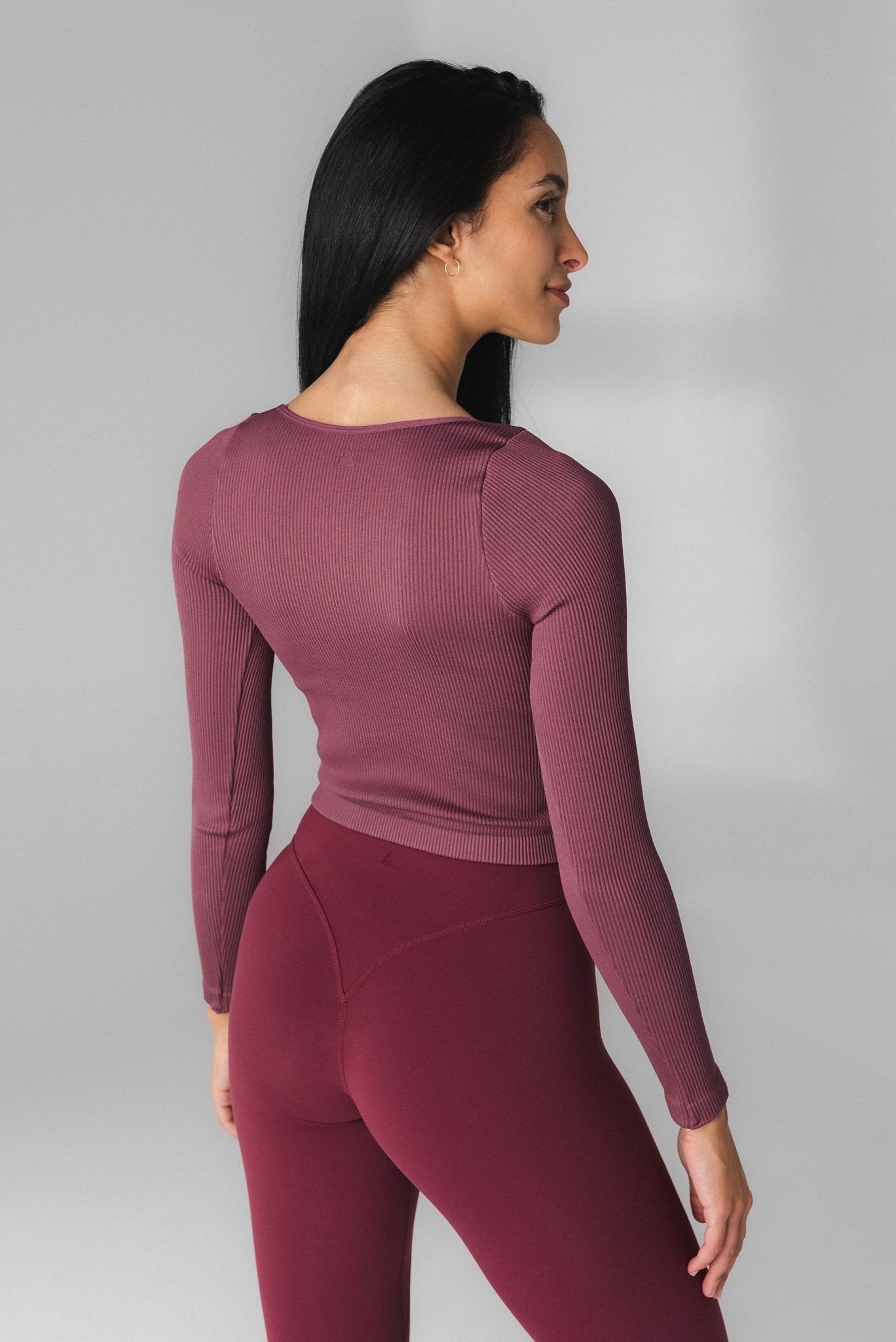 Vitality Synergy® V Long Sleeve - Mauve
