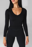 Vitality Synergy® V Long Sleeve - Midnight