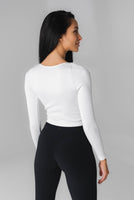 Vitality Synergy® V Long Sleeve - Snow