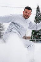 Vitality Cozy® Uni Crew - Stone Marl