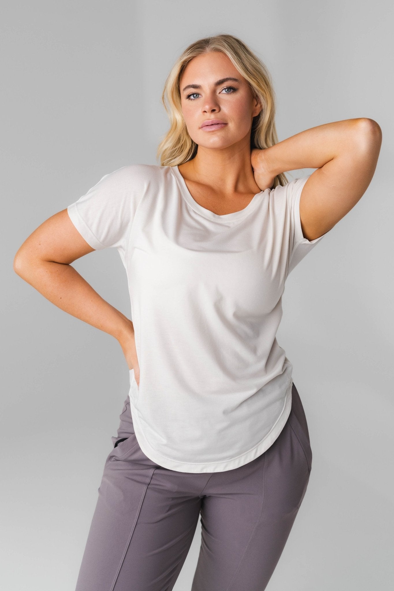 Vitality Versa® Full Tee - Ash