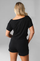 Vitality Versa® Slouch Tee - Midnight
