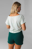 Vitality Versa® Slouch Tee - Mint