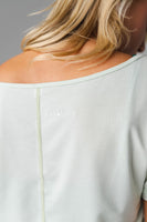 Vitality Versa® Slouch Tee - Mint