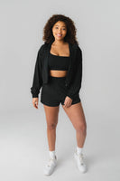 Breeze Run Short - Midnight, Women's Bottoms from Vitality Athletic and Athleisure Wear