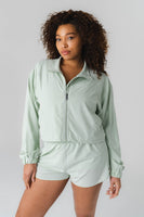 Breeze Windbreaker - Mint, Women's Hoodies/Jackets from Vitality Athletic and Athleisure Wear