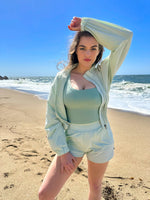Breeze Windbreaker - Mint, Women's Hoodies/Jackets from Vitality Athletic and Athleisure Wear