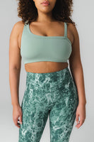 Cloud II Asym Bra - Eucalyptus, Women's Bra from Vitality Athletic and Athleisure Wear
