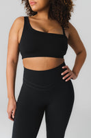 Cloud II Asym Bra - Midnight, Women's Bra from Vitality Athletic and Athleisure Wear