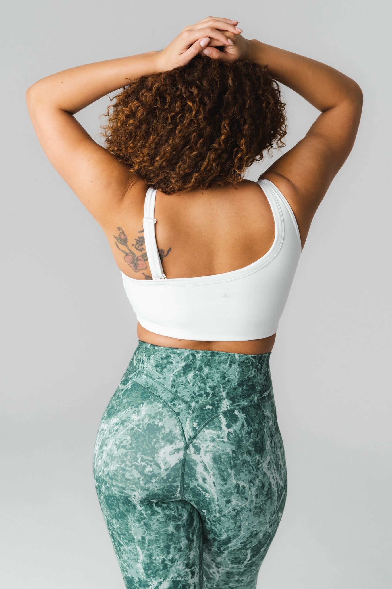 Cloud II Asym Bra - Snow, Women's Bra from Vitality Athletic and Athleisure Wear