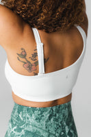 Cloud II Asym Bra - Snow, Women's Bra from Vitality Athletic and Athleisure Wear