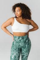 Cloud II Asym Bra - Snow, Women's Bra from Vitality Athletic and Athleisure Wear