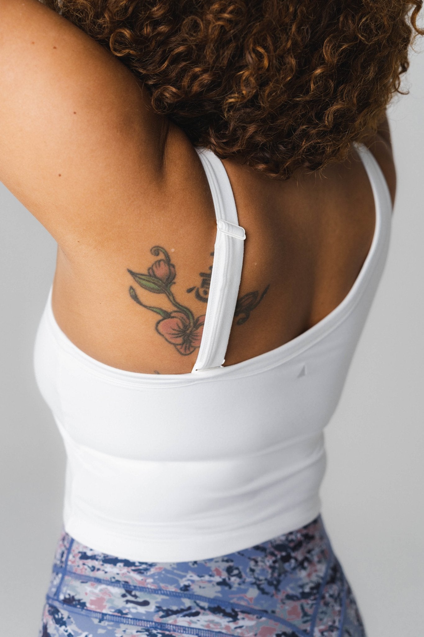 Cloud II Asym Tank - Snow, Women's Tops from Vitality Athletic and Athleisure Wear